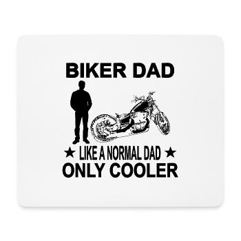 Motocyclette - Tapis de souris (format paysage) - blanc - Devant