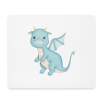 sweet dragon - Mouse Pad (horizontal) - white - Front