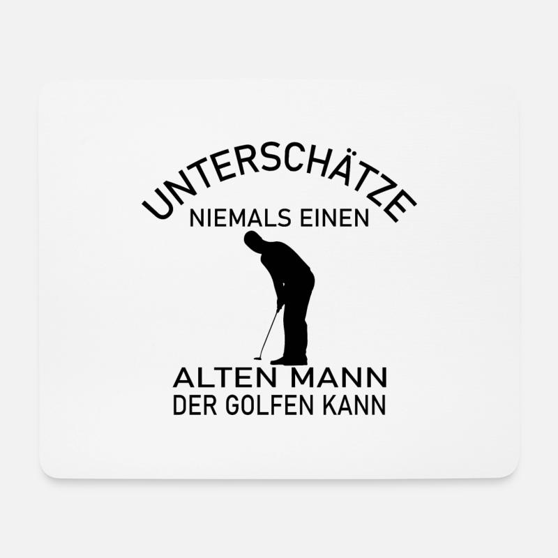 golf sport - Mousepad (Querformat) - Weiß