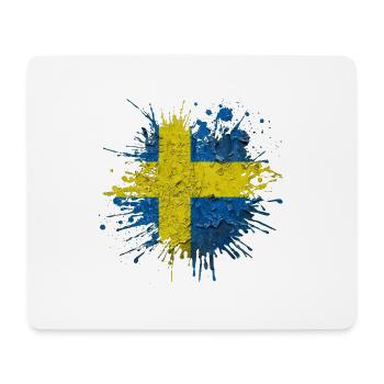 Schweden Schweden Viking Norden Skandinavien Mittsommer - Mousepad (Querformat) - Weiß - Vorne