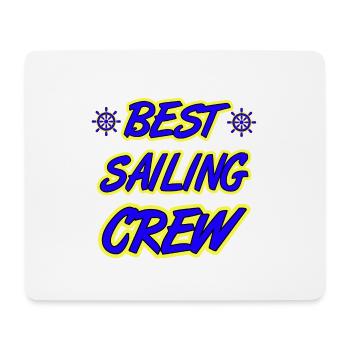 Segeln - Mousepad (Querformat) - Weiß - Vorne