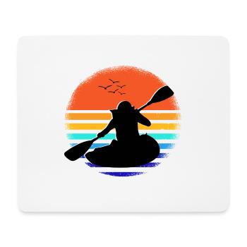Kayak - Mousepad (Querformat) - Weiß - Vorne