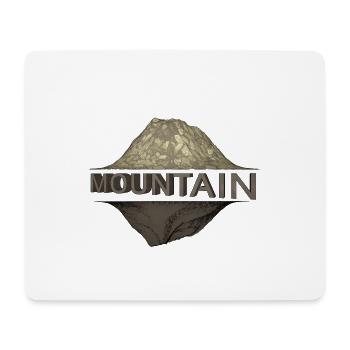 Mountain - Mouse Pad (horizontal) - white - Front