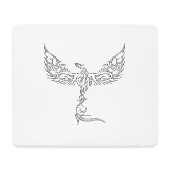Aigles-Aigles-Aigles-Aigles-Oiseau-Oiseau - Tapis de souris (format paysage) - blanc - Devant