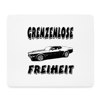 Auto - Mousepad (Querformat) - Weiß - Vorne
