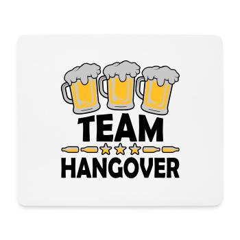 Team Hangover Alcohol - Mouse Pad (horizontal) - white - Front