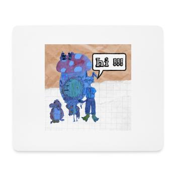 Fairytale pets - Mouse Pad (horizontal) - white - Front