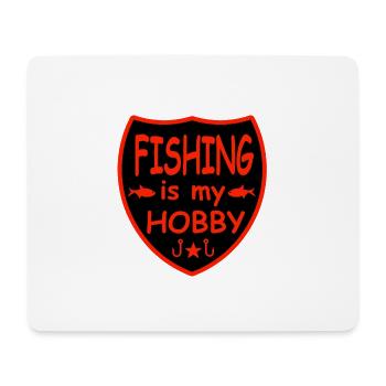Angling - Mouse Pad (horizontal) - white - Front