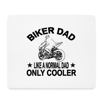 Motocyclette - Tapis de souris (format paysage) - blanc - Devant