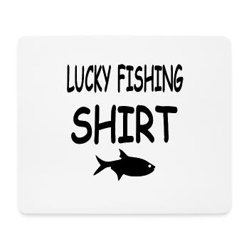 Angling - Mouse Pad (horizontal) - white - Front