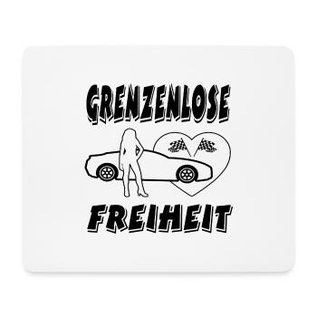 Auto - Mousepad (Querformat) - Weiß - Vorne