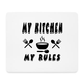 Küche - Mousepad (Querformat) - Weiß - Vorne