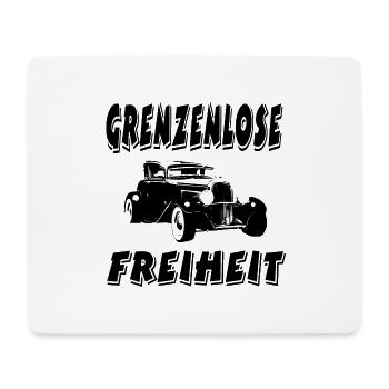 Auto - Mousepad (Querformat) - Weiß - Vorne
