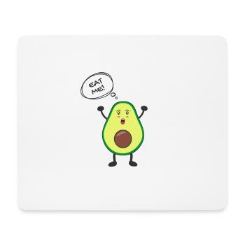 Avocado schreit esse mich! Super süß für Kinder - Mousepad (Querformat) - Weiß - Vorne