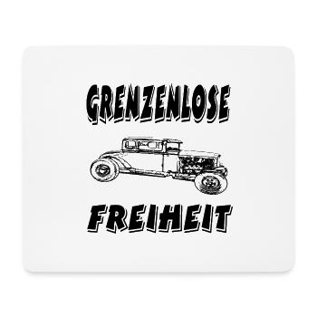 Auto - Mousepad (Querformat) - Weiß - Vorne