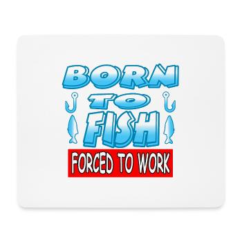 Angeln - Mousepad (Querformat) - Weiß - Vorne