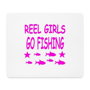 Angling - Mouse Pad (horizontal) - white - Front