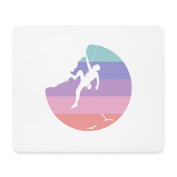 Climbing - Mouse Pad (horizontal) - white - Front