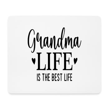 Grandma Life is the best Life - Mouse Pad (horizontal) - white - Front