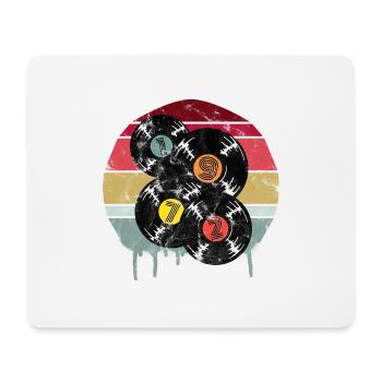 1972 Year of birth Vintage - Mouse Pad (horizontal) - white - Front
