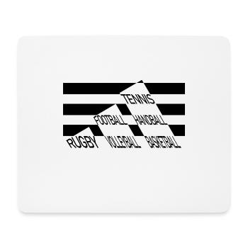 adadas - Mouse Pad (horizontal) - white - Front