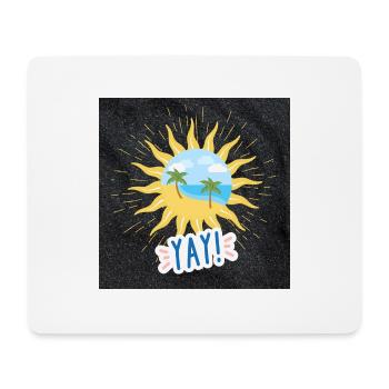 summer - Mouse Pad (horizontal) - white - Front