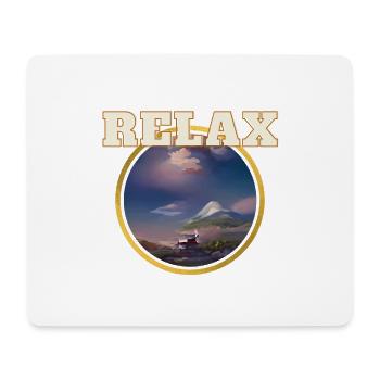 Relax landscape - Mouse Pad (horizontal) - white - Front