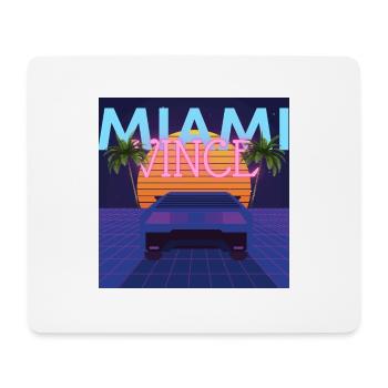 Miami Vince (Florida) - Mouse Pad (horizontal) - white - Front