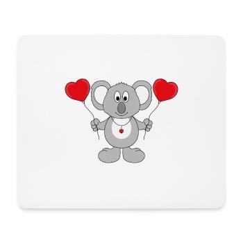 KOALA - LIEBE - TIER - KIND - BABY - Mousepad (Querformat) - Weiß - Vorne