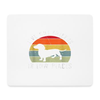 I´ve got Friends In Low Places - Mousepad (Querformat) - Weiß - Vorne