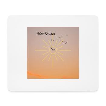 Feeling Passionate - Mousepad (Querformat) - Weiß - Vorne