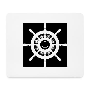 Kapitän zur See - Mousepad (Querformat) - Weiß - Vorne