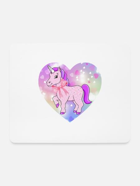 Unicorn - Mouse Pad (horizontal) - white