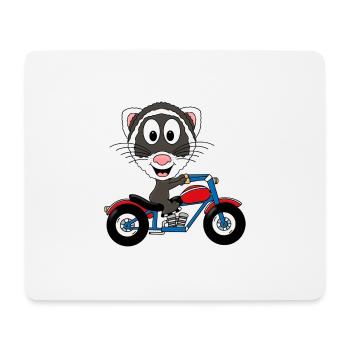 FRETTCHEN - MOTORRAD - BIKER - MOTORSPORT - Mousepad (Querformat) - Weiß - Vorne