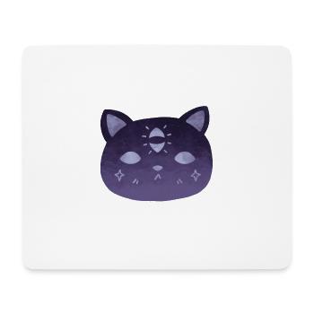 Witch Cat Third Eye - Mouse Pad (horizontal) - white - Front