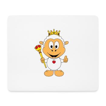 SCHAF - KÖNIG - KÖNIGIN - PRINZ - PRINZESSIN - Mousepad (Querformat) - Weiß - Vorne