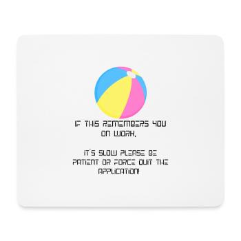 Colour Wheel - Mousepad (Querformat) - Weiß - Vorne