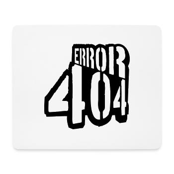Problem Error 404 Message - Mouse Pad (horizontal) - white - Front