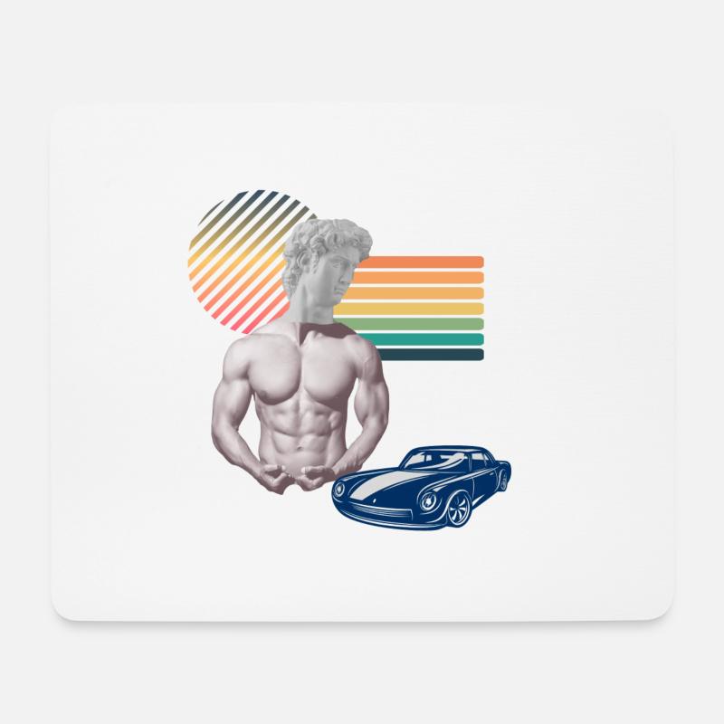 man's world - Mouse Pad (horizontal) - white