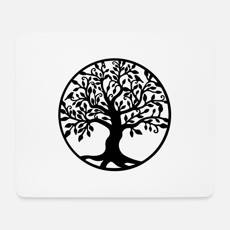 Tree of Life - Mouse Pad (horizontal) - white