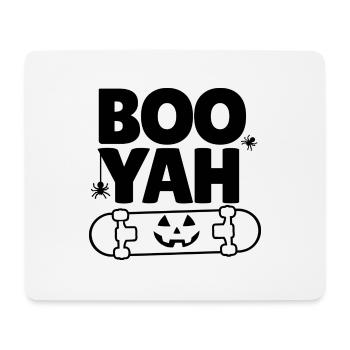 Boo Yah - Mousepad (Querformat) - Weiß - Vorne