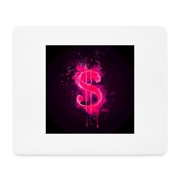 dollar symbole de la monnaie américain - Tapis de souris (format paysage) - blanc - Devant