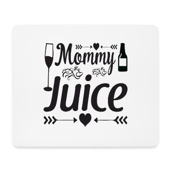 Mommy Juice Wine - Mouse Pad (horizontal) - white - Front
