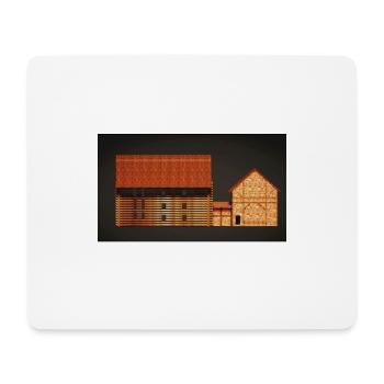 Old building Fanart - Mouse Pad (horizontal) - white - Front