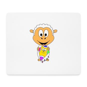 SCHAF - DRACHE - DRACHENSTEIGEN - TIER - TIERISCH - Mousepad (Querformat) - Weiß - Vorne