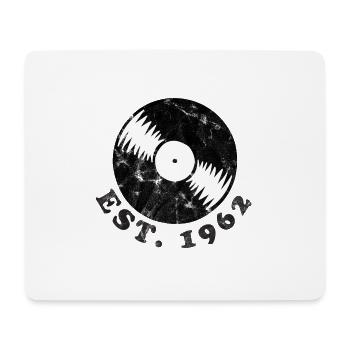 Jahrgang 1962 Retro 60 Geburtstag Geschenk - Mousepad (Querformat) - Weiß - Vorne