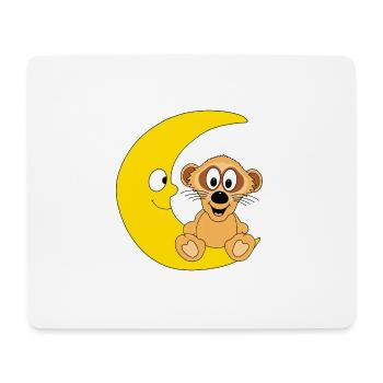 ERDMÄNNCHEN - MOND - TIER - KIND - BABY - Mousepad (Querformat) - Weiß - Vorne
