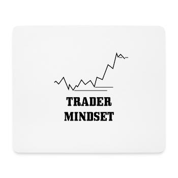 Trader Mindset - Mouse Pad (horizontal) - white - Front