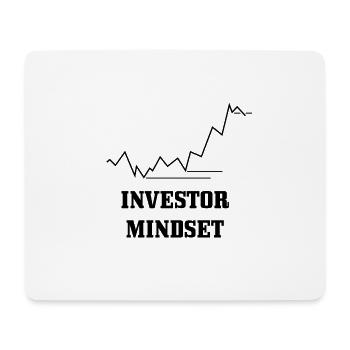 Investor Mindset - Mouse Pad (horizontal) - white - Front