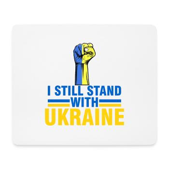 je suis encore soutiens Ukraine - support Ukraine - Tapis de souris (format paysage) - blanc - Devant